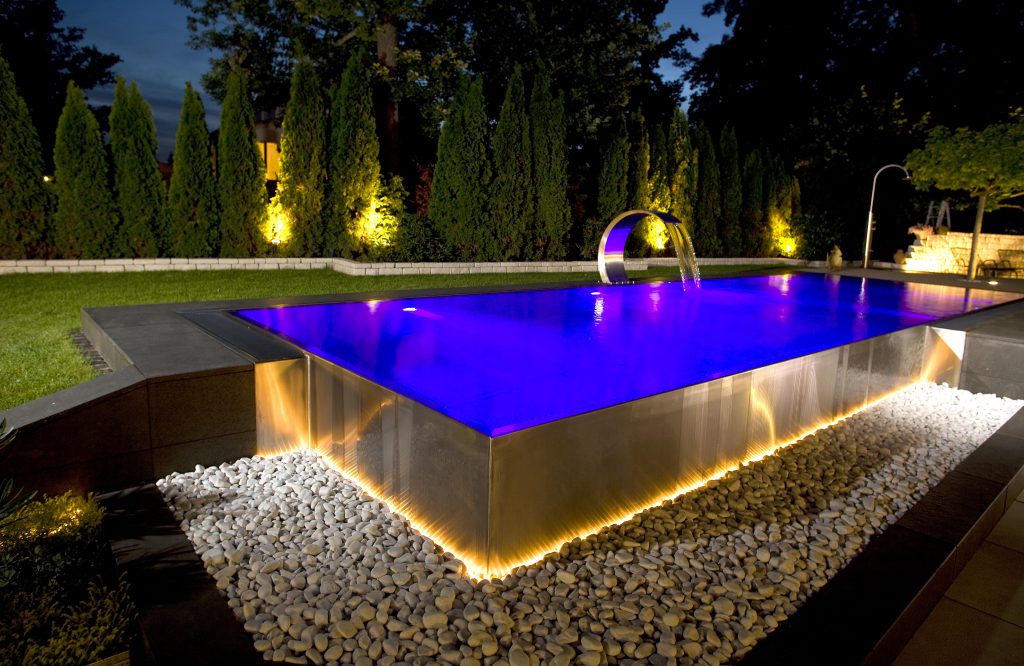 Hotel Swimming Bath Pool Refurbishment Commercial UK Stainless Steel Lap Competitive Swimming Pools UK Competitive Swimmer Design Installation Company Luxury Bespoke Infinity Indoor