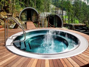 Outdoor Whirlpool Private Swimming Pool Hotel Refurbishment Commercial UK Stainless Steel Lap Indoor Swimming Pools UK Competitive Swimmer Design Installation Company Luxury Bespoke Infinity Indoor Skimmer